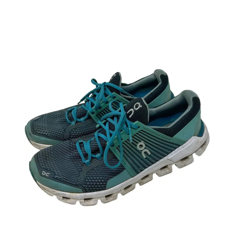 On Running Cloudswift Running Shoe In Teal/ Storm… - image 2